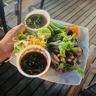 เมนูของร้าน สวนอาหารบ่อปลาวี.เอส. ฟิชซิ่งปาร์ค