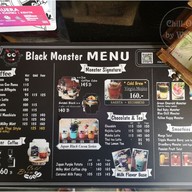 เมนู Black Monster Cafe' Hua-hin Hua-Hin