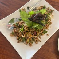 เมนูของร้าน ลาบเป็ดชัยนาท