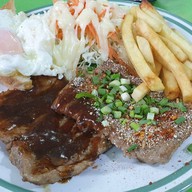 เมนูของร้าน กระทะร้อน&สเต็กลุงกว้าง