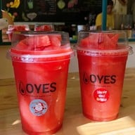 เมนูของร้าน โอเยสสมูทตี้น้ำผักผลไม้ปั่น - OYES smoothies & happy food โอเยส