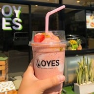 เมนูของร้าน โอเยสสมูทตี้น้ำผักผลไม้ปั่น - OYES smoothies & happy food โอเยส