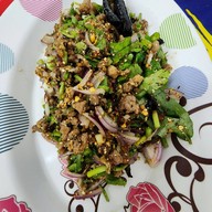 เมนูของร้าน ลาบเป็ด วาริน ราชพฤษ์
