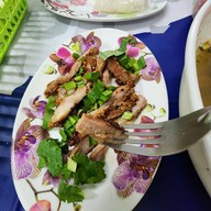 เมนูของร้าน ลาบเป็ด วาริน ราชพฤษ์