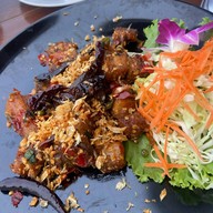 เมนูของร้าน ตำนัว สาขาบางวัว บางวัว