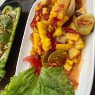 เมนูของร้าน ตำนัว สาขาบางวัว บางวัว