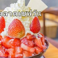 บิงซู โคราช ขนมหวาน น้ำแข็งไส ปังเย็น น้ำปั่น ไอศครีม เค้ก ขนมหวาน เซฟวัน