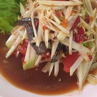 ผักบุ้งข้าวมันไก่ & ส้มตำ ตลาดวันโอวัน เอกชัย101