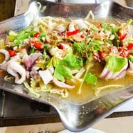 เมนูของร้าน หนองบัวซีฟู้ด 2 เกาะช้าง