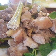 เมนูของร้าน Pho Thin Hanoi