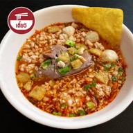 (วันนี้มีทุกเมนู) เตี๋ยวต้มยำโบราณ & กระเพรานรก by ฮอลลี่ ประชาอุทิศ 62