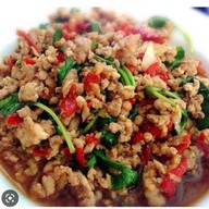 น้องบรีสอาหารตามสั่งและยำรสเด็ด เทพารักษ์