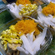 🍌🥥กล้วยปิ้งแม่ลอยราดน้ำกะทิ🍌🥥