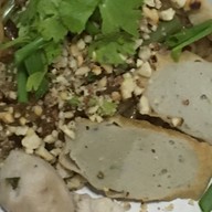 กระเพาะปลาเยวราชทำสด+กระเพราพริกแห้ง แพรกษา