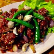 ไก่ฉ่ำซอส+มาม่าเกาหลี ขอนแก่น