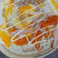 ปุยฝ้ายน้ำปั่น ไอศครีมสตอเบอรรี่โยเกิร์ต. อาหารตามสั่ง สามแยกฟลังโรงเรียนห้วยโป่ง