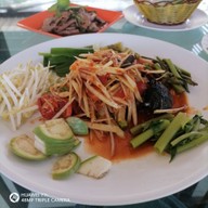 เมนูของร้าน ส้มตำลูกหมี