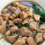 เมนูของร้าน แซ่พุ้น ข้าวหน้าไก่หล็อกหงาทิ้น ศาลเจ้าพ่อเสือ