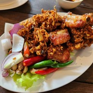 เมนูของร้าน ส้มตำลาว ไก่บ้านย่างเขาสวนกวาง