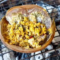 เมนูของร้าน อาป๋าทะเลเผา กิ่งแก้ว สมุทรปราการ