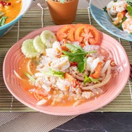 ร้านอาหารเจ๊เล็กหน้าเขื่อนสองคนตายาย