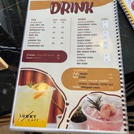 เมนู Lucky Café-- -