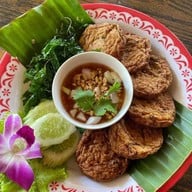 เมนูของร้าน ร้านปลาเขื่อนทองผาภูมิ