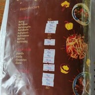 เมนู เจริญสุขโข ผัดไทยกุ้งแม่น้ำ Floating Market Damnoensaduak