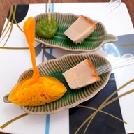 เมนูของร้าน กวงลูกชิ้นปลา หนึ่งในชะอำ ชะอำ