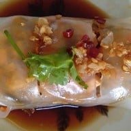 หนมหวานน้ำกะทิ เฉาก๊วยนมสดทรงเครื่อง