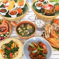 ข้าวกุ้งแกะ น้ำจิ้มซีฟู้ด ข้าวคลุกน้ำปลา