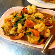 เมนูของร้าน Fisherman's House เรือนแพประมง