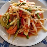 เมนูของร้าน ร้านส้มตำโกแซ่บ