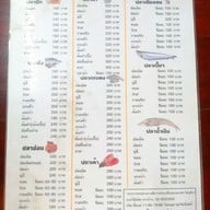 เมนู ร้านอาหารปลาเเม่นํ้า(เอกชัย131) -
