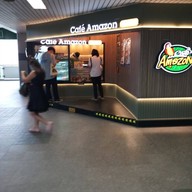 หน้าร้าน Café Amazon BTS แบริ่ง