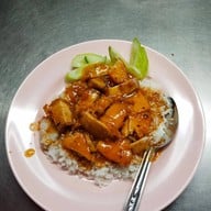 เมนูของร้าน ข้าวหมูแดงนายอ้า
