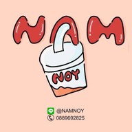 namnoy(น้ำน้อย) สเลอปี้ชาไทย ลำไย เก๊กฮวย ส้ม -