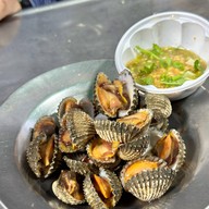 เมนูของร้าน เจ้ภาหอยแครงลวก&กุ้งอบวุ้นเส้น เจ๊ภา วงเวียนใหญ่