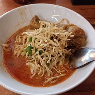 เมนูของร้าน เฮือนขนมเส้น ข้างกระทรวงมหาดไทย