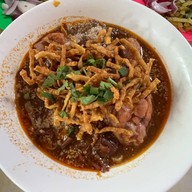 เมนูของร้าน ข้าวซอย ลุงประกิจกาดก้อม