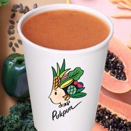 ปลูกปั่น  น้ำปั่นผักผลไม้ห้าสี