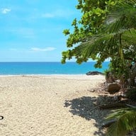 Naithon beach wooden bridge