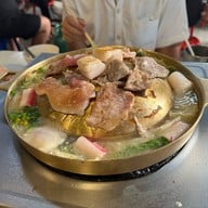 เมนูของร้าน หมูกระทะช้างเผือก สาขาแรก
