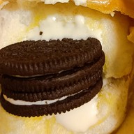 🍞🧋หอมจังปังปิ้ง&น้ำปั่น(ขนมปังไส้ทะลัก)🍞🧋 ตลาดโรงสี 1