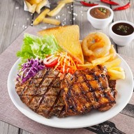 สเต็กลุงใหญ่ & สุกี้ ปั้มเชลล์หลังวัดหนามแดง