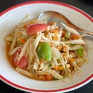 เมนูของร้าน ร้านลาบติดแอร์