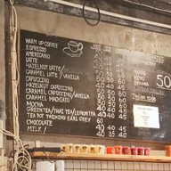 เมนู Warm Up Coffee