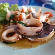 เมนูของร้าน เจ้สาวซีฟู้ด