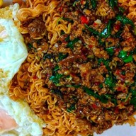 ครัว🌿กระเพราจุก👍⭐⭐😊🫶 มาบยางพร