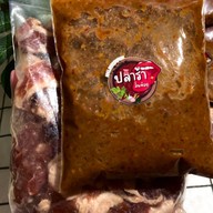 หมูปลาร้าลิ้นห้อย